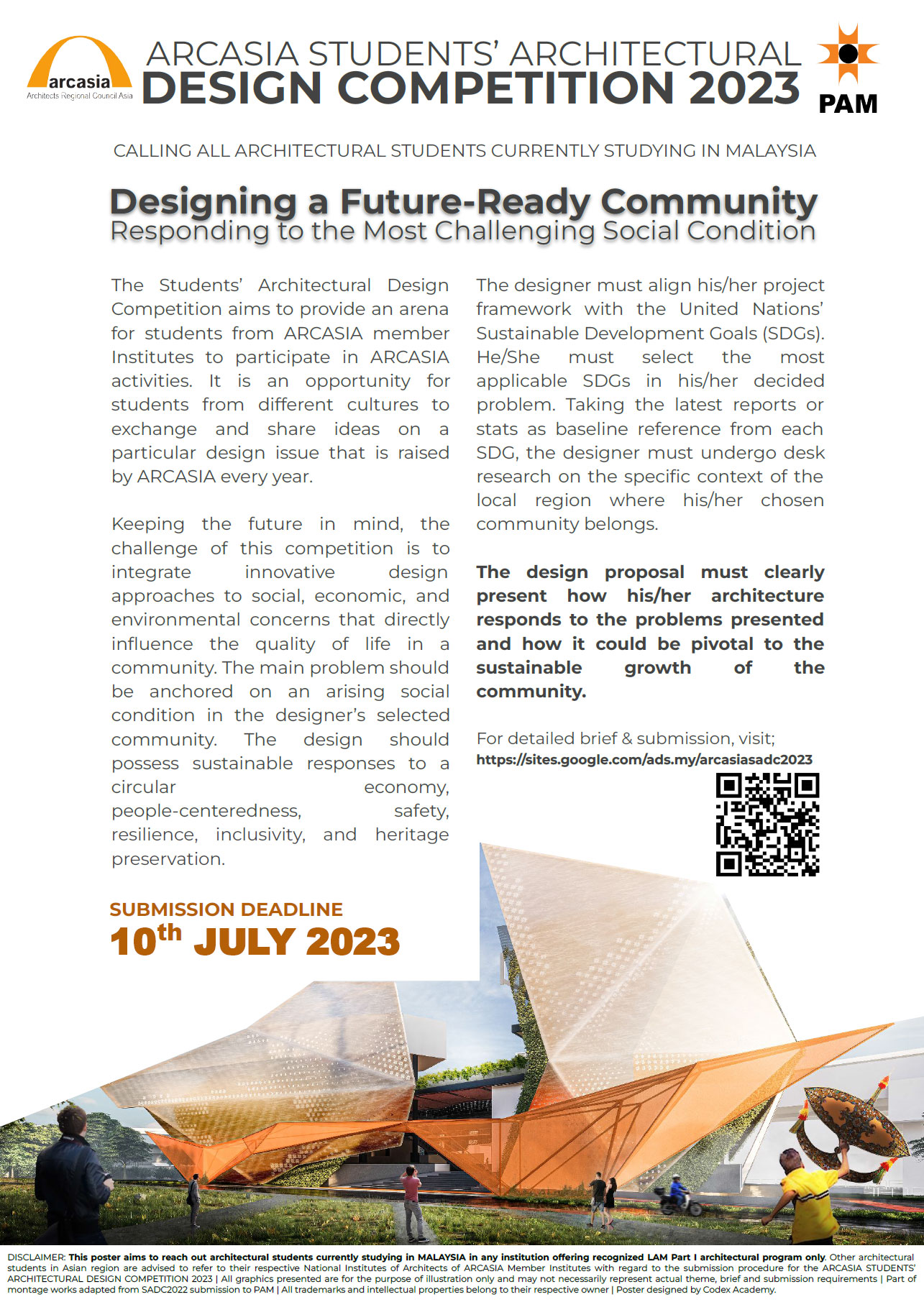 ARCASIA Students Architectural Design Competition 2023 (SADC 2023)