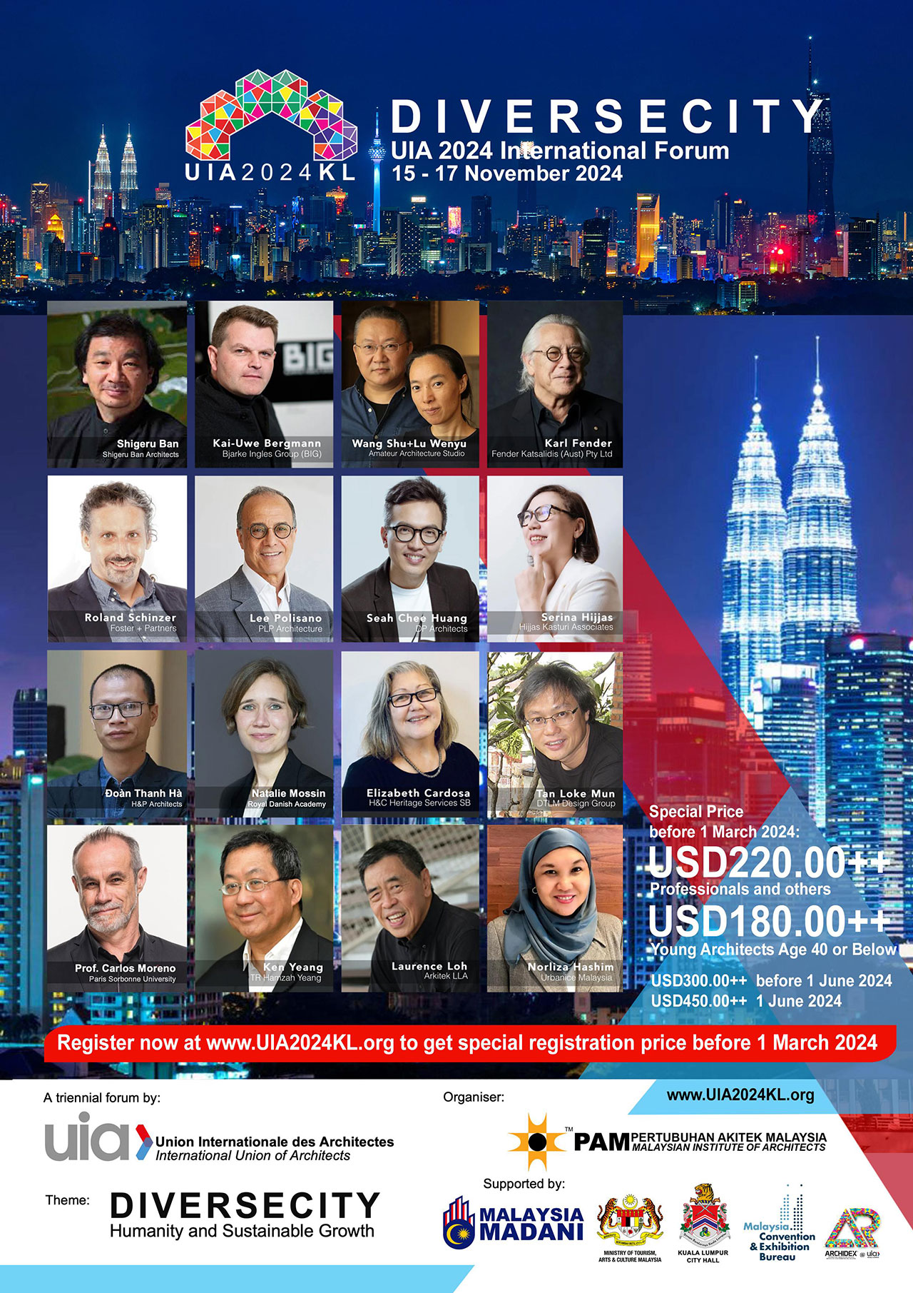 UIA 2024 International Forum in Kuala Lumpur (UIA2024KL)