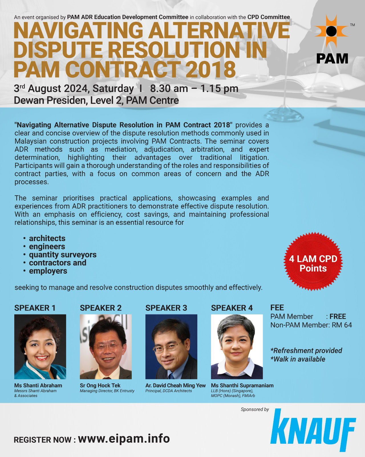 Navigating Alternative Dispute Resolution in PAM Contract 2018