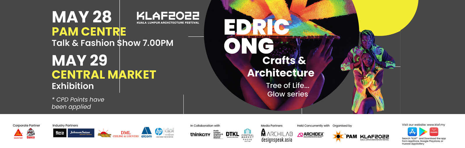 KLAF 2022: Edric Ong - Crafts & Architecture, Tree of Life... Glow Series