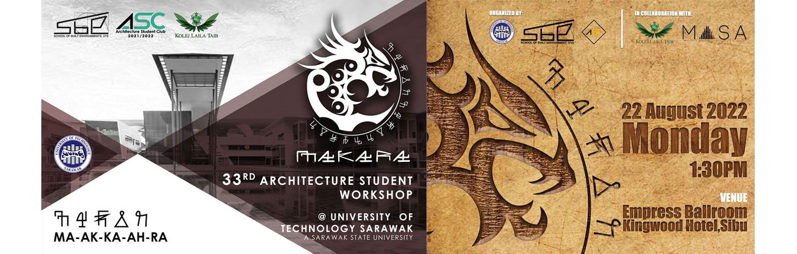 33rd Architectural Student Workshop 2022 MAKARA