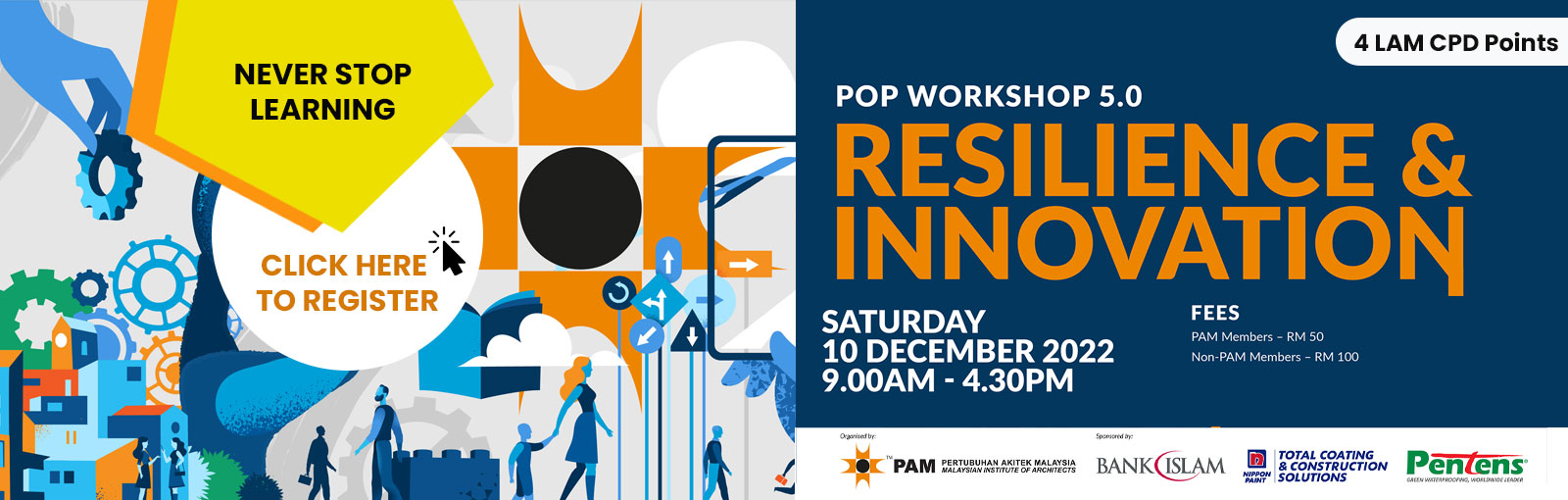 POP Workshop 5.0: RESILIENCE & INNOVATION