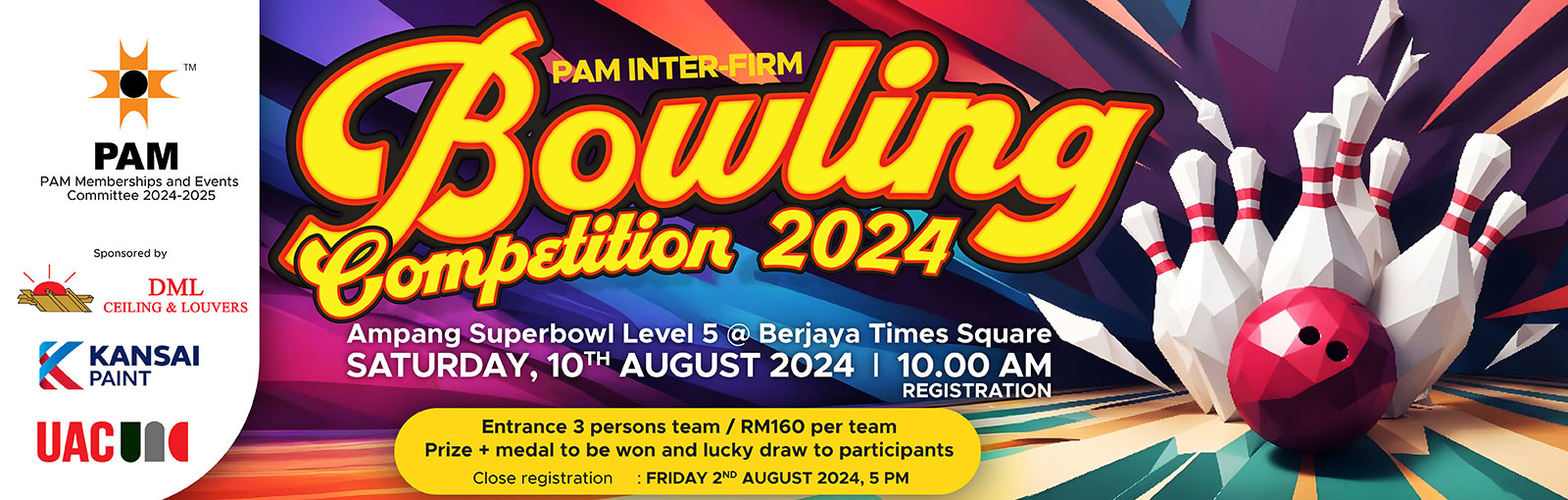 PAM Inter-Firm Bowling Competition 2024