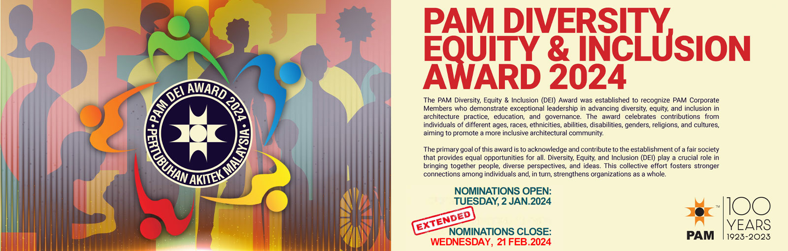 PAM DEI Award