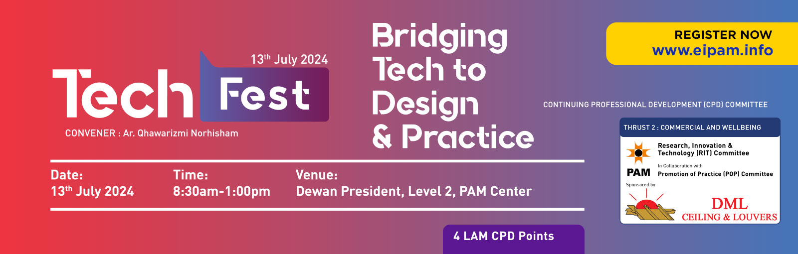 TECH FEST: Bridging Tech to Design & Practice