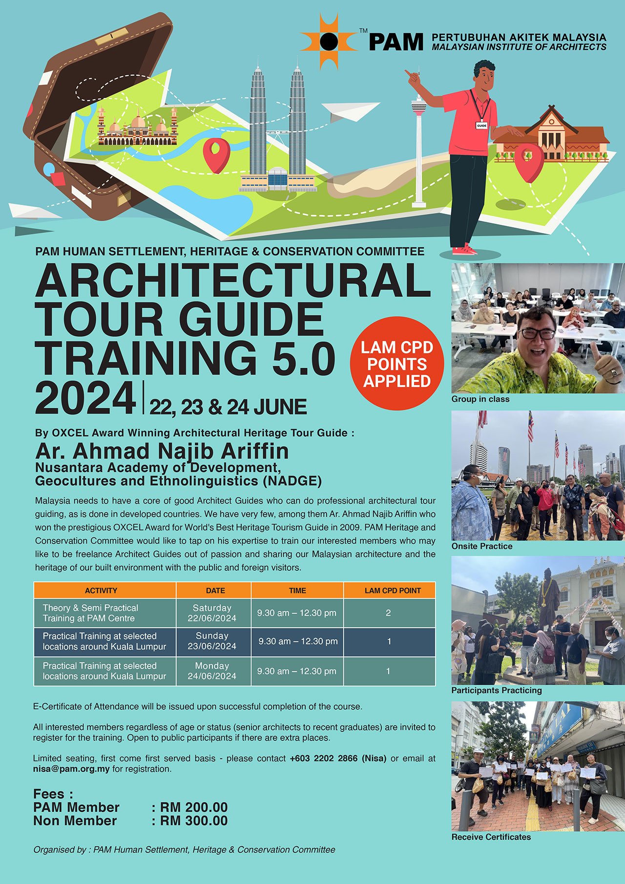 Architectural Tour Guide Training 5.0 2024