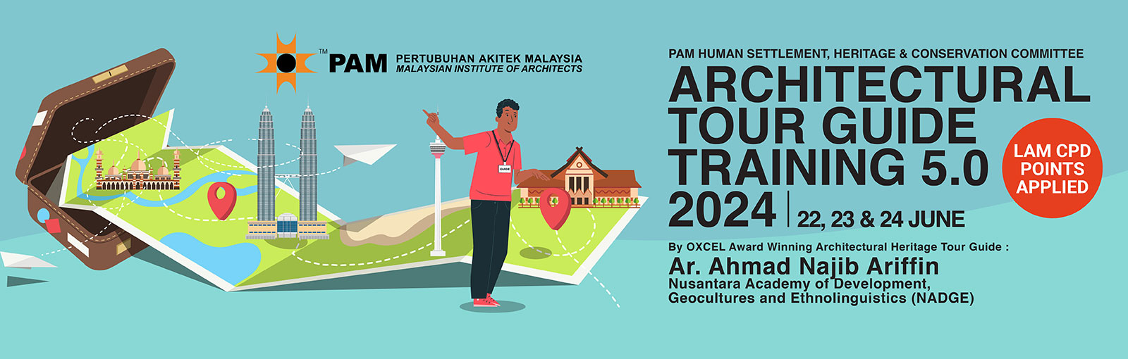 Architectural Tour Guide Training 5.0 2024